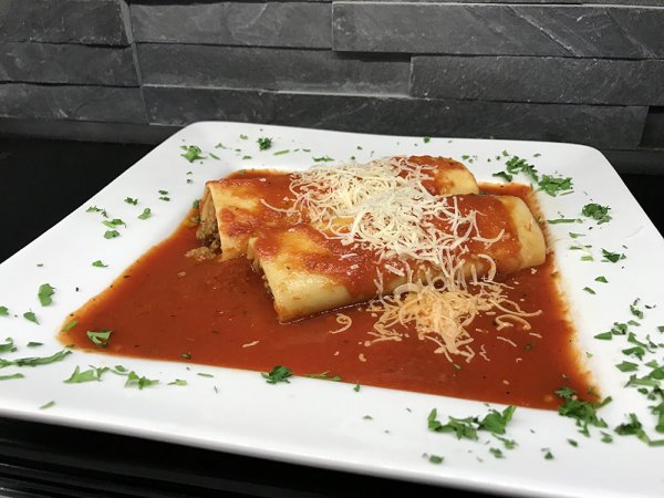 Meat Cannelloni & Rice Ball