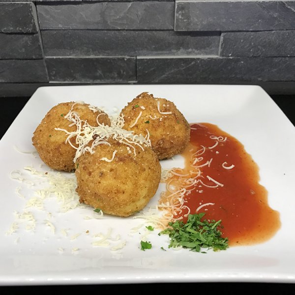 Spinach and Ricotta Rice Balls