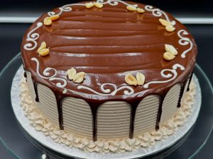 Peanut Butter Custard Cake