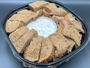 Dip - Spinach with Pumpernickel Bread