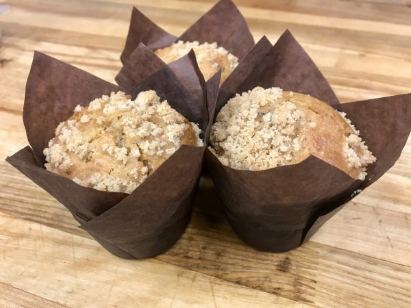 Muffin - Peaches and Cream
