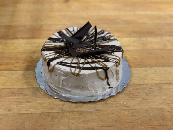 Mocha Caramel Latte Cake