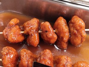 Chicken Bites on a Stick