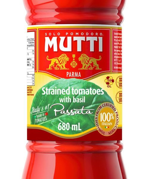 Mutti - Strained Tomato with Basil