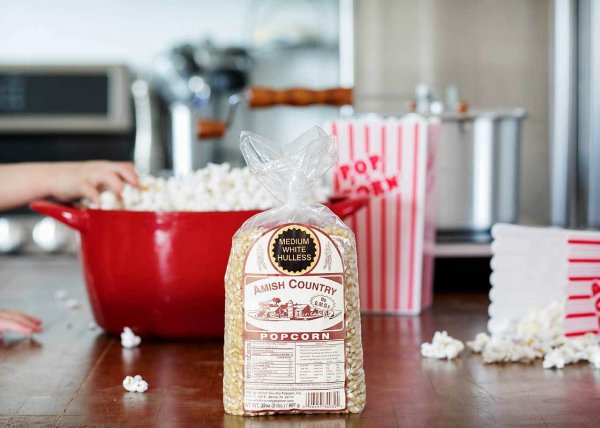 Amish Country Popcorn - Medium White