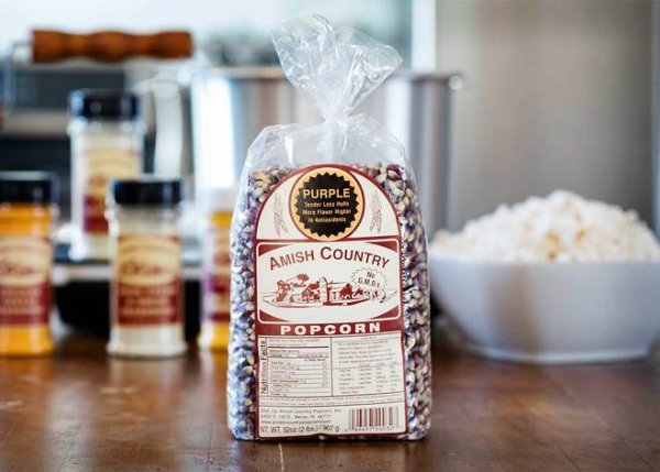 Amish Country Popcorn - Purple