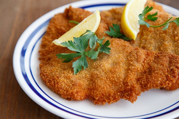 Schnitzel (Pork) with Two Sides