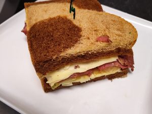 Pastrami on Marble Rye Hot case