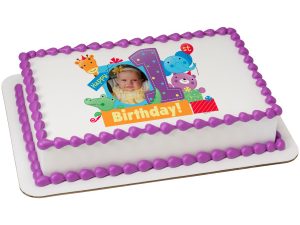 First Birthday Frame Sugar Photo #19464