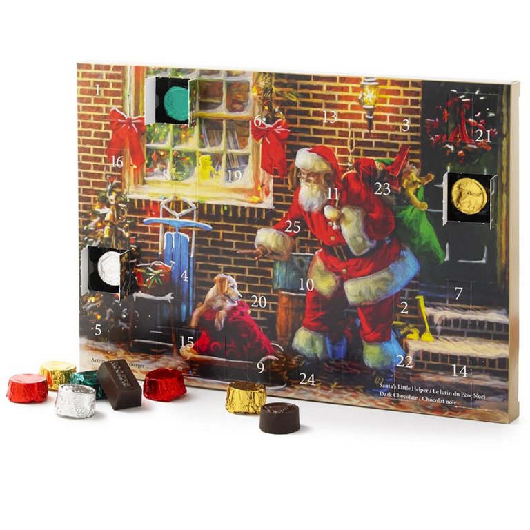 Rogers Advent Calendar Dark Chocolate Angelos Italian Bakery & Market
