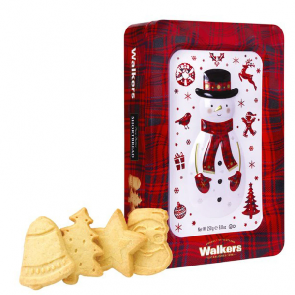 Walkers Shortbread - Snowman Tin