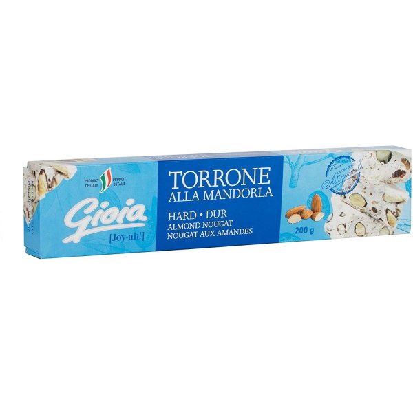 Gioia - Torrone Hard Almond Nougat