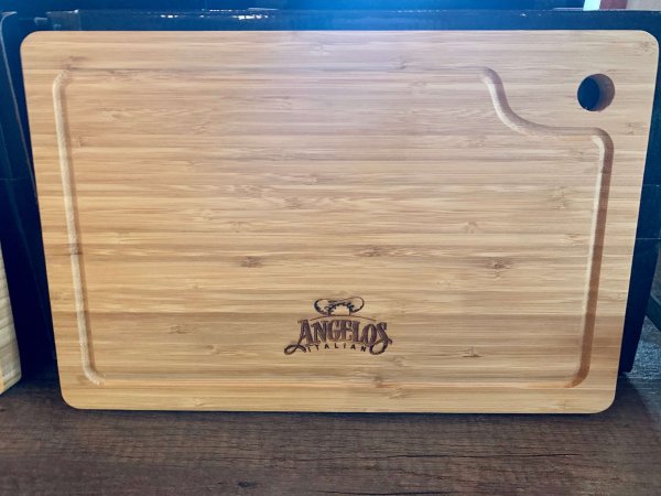 Angelo's - Wood Cutting Board