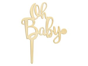 Oh Baby Topper/Candle Holder