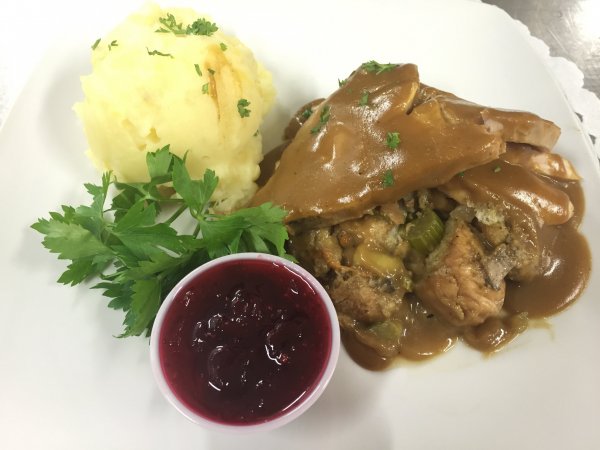 Turkey Dinner for One