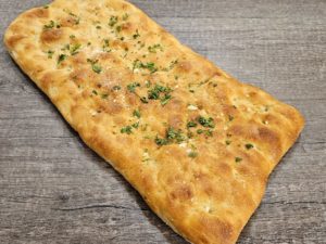 Loaf - Ciabatta Flat - Garlic & Pecorino