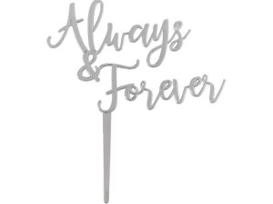 Always & Forever Topper - Silver