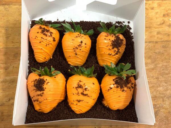 "Carrot" Strawberries