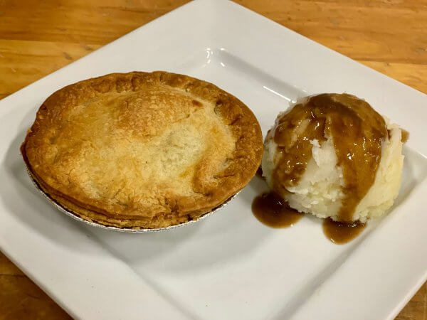 Chicken Pot Pie with Mashed Potatoes