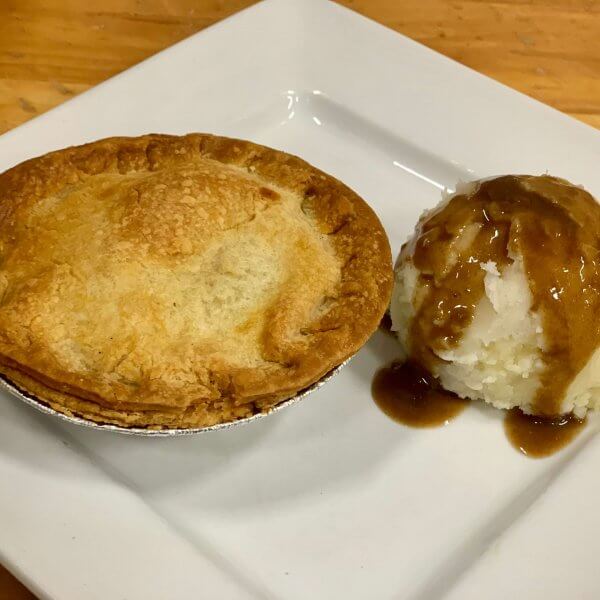 Chicken Pot Pie with Mashed Potatoes