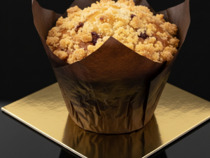 Muffin - Peaches and Cream