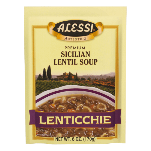 Soup - Sicilian Lentil Soup - Alessi