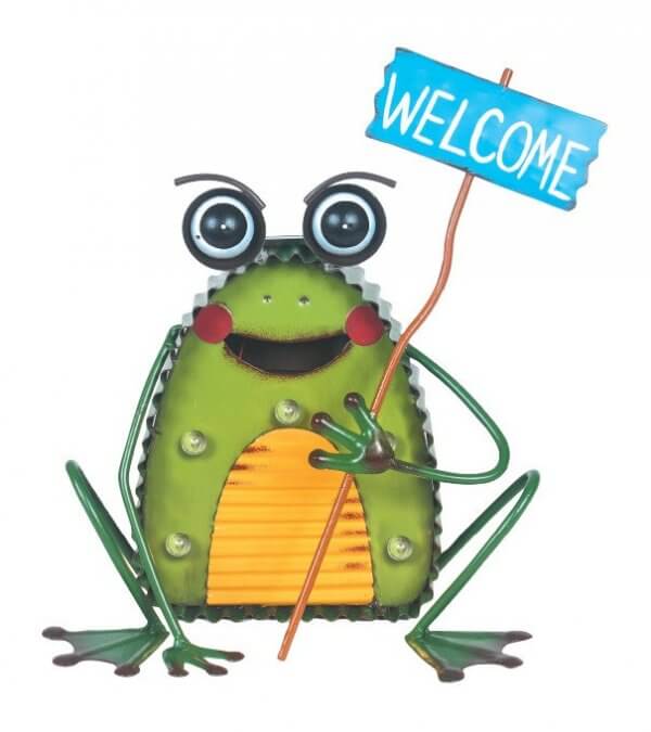*Lawn Décor - Solar Frog*