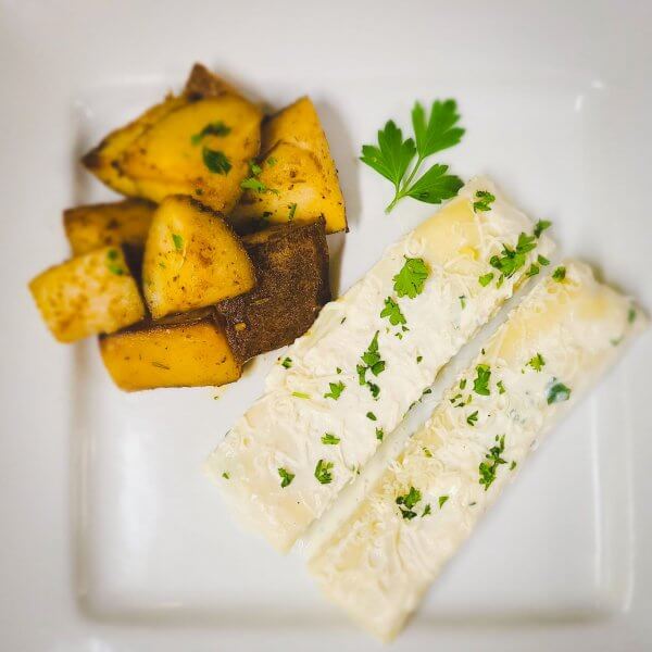 Cheese Cannelloni & Roasted Potatoes