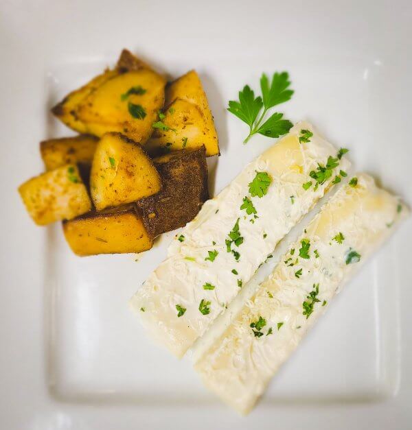 Cheese Cannelloni & Roasted Potatoes