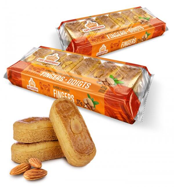 Cafe Amsterdam - Almond Fingers