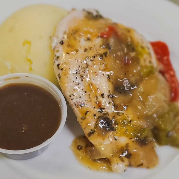 Tuscany Herb Chicken & Mashed Potatoes