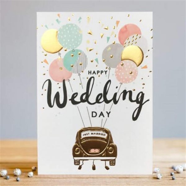 Wedding Card - Happy Wedding Day