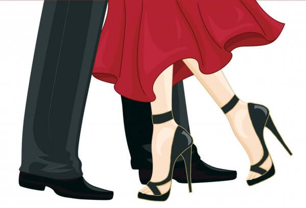 Anniversary Card - Dancing Couple