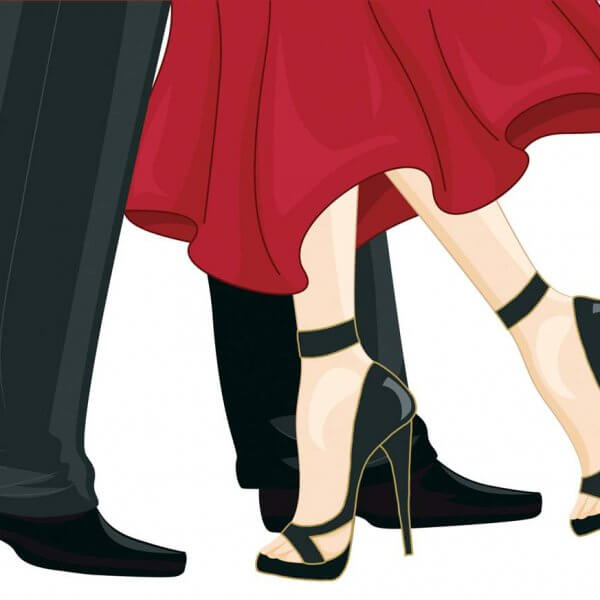 Anniversary Card - Dancing Couple