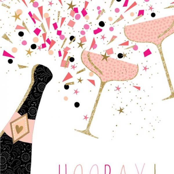 Engagement Card - Hooray!