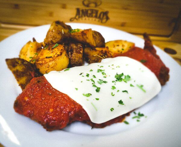 Veal Parmesan & Roasted Potatoes