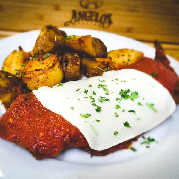 Veal Parmesan & Roasted Potatoes