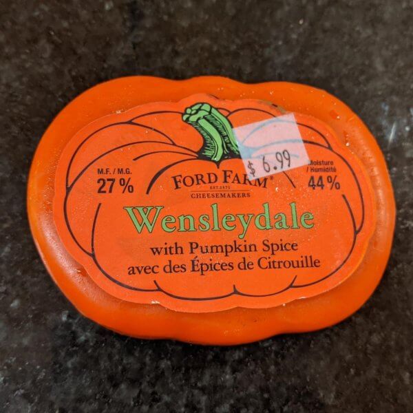 Wensleydale - Pumpkin Spice