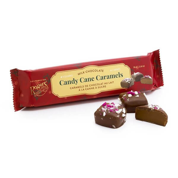 Rogers - Caramels - Candy Cane Milk Chocolate