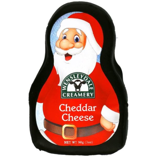 Cheddar Cheese Santa - Wensleydale Creamery