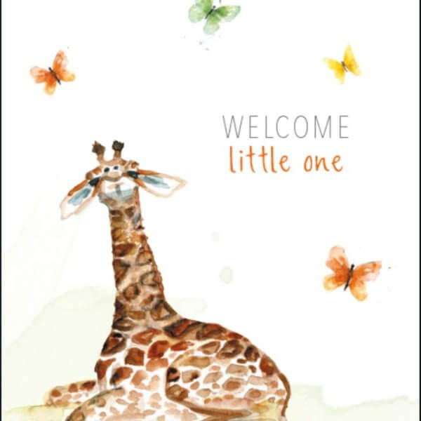 New Baby Card - Welcome Little One