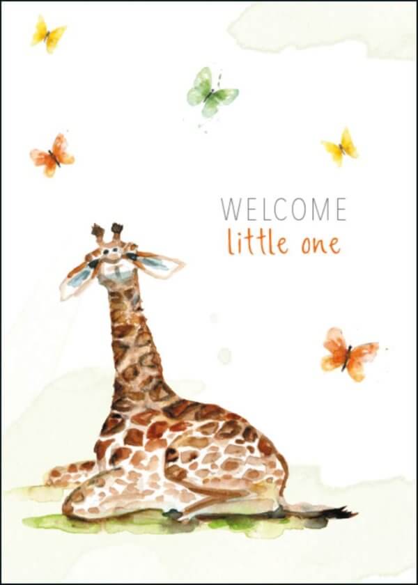 New Baby Card - Welcome Little One
