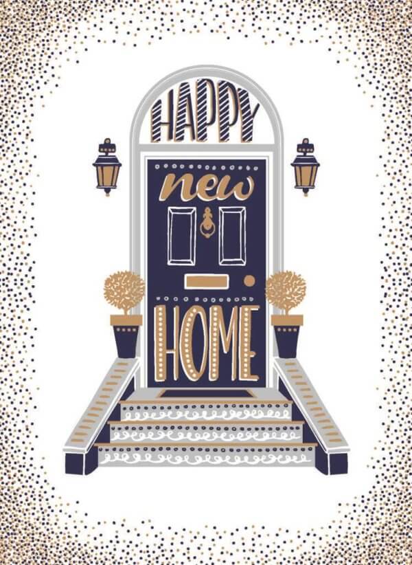 New Home Card - Happy New Home
