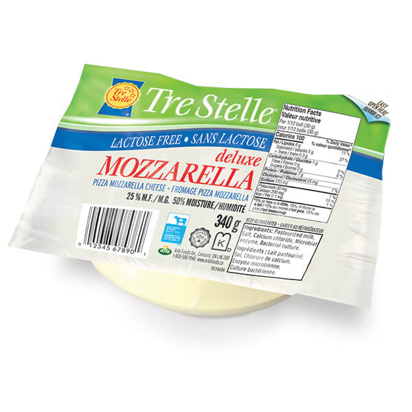 Mozzarella - Tre Stelle - Lactose Free - Angelos Italian Bakery & Market