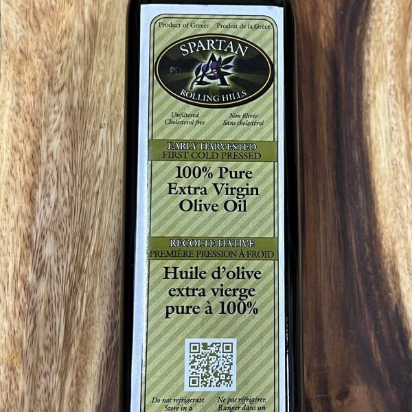 Spartan Rolling Hills - Extra Virgin Olive Oil