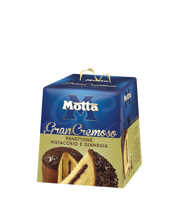 Motta- Panettone Pistacchio E Gianduia