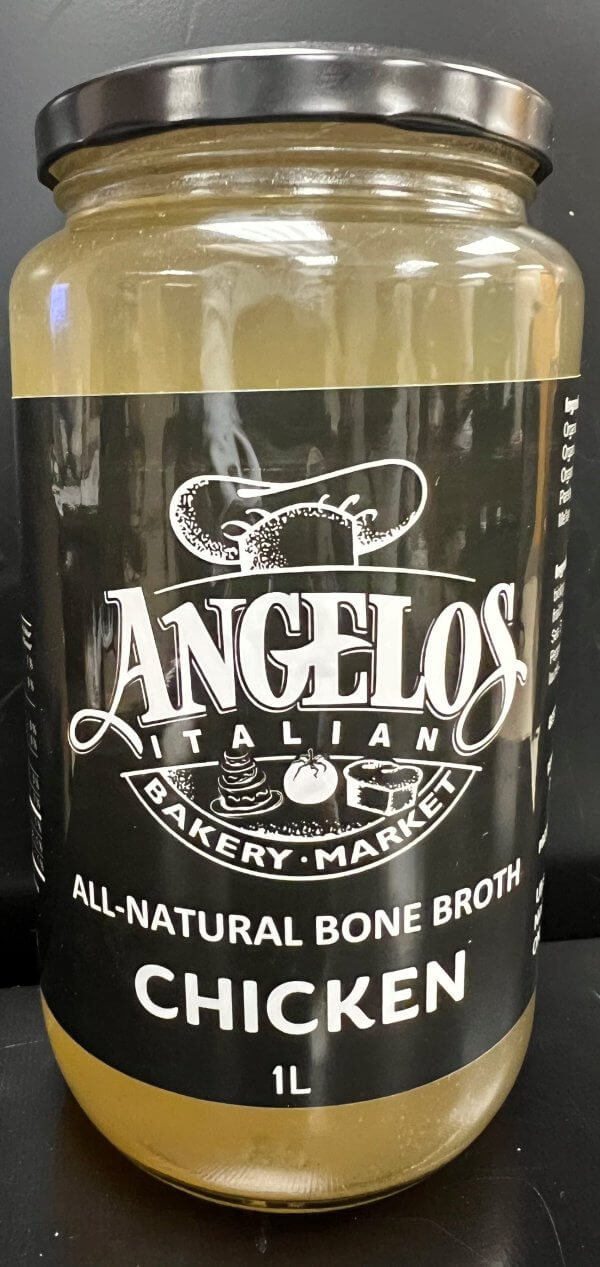 All Natural Bone Broth - Chicken- Angelo's
