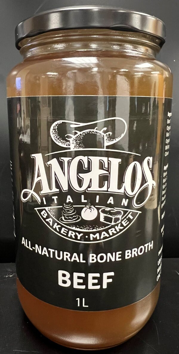 All Natural Bone Broth - Beef- Angelo's