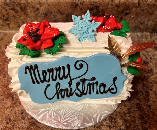 Yule Log Cake