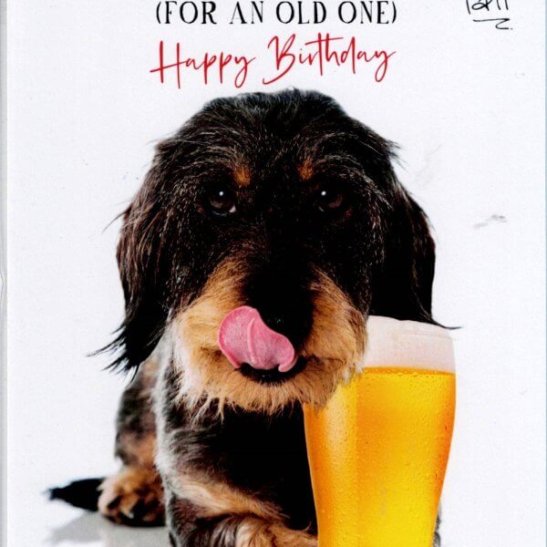 Birthday Card - Dog